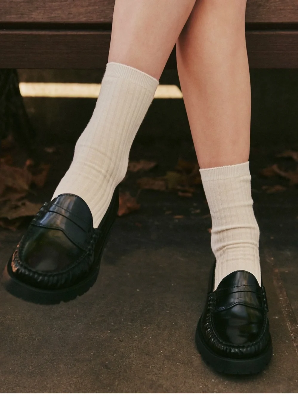 Jcrew Winona lug-sole penny loafer - Picture 2 of 6
